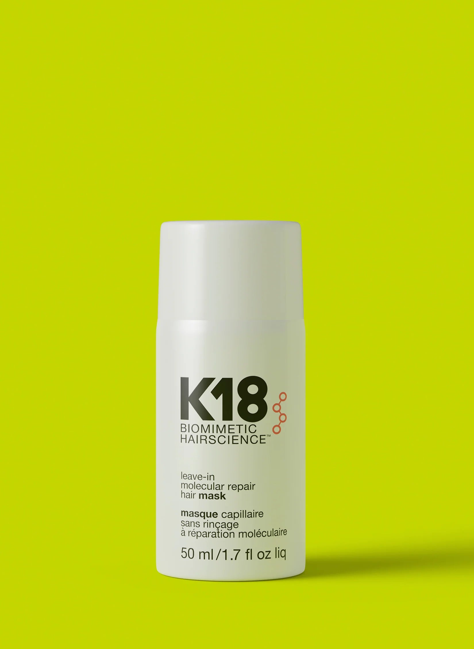 K18 Full-Size Leave-In Molecular Repair Hair Mask, 1.7 Fl.Oz