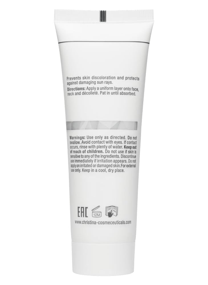 CHRISTINA- Illustrious - Day Moisturizer with SPF 50 – Sunscreen Cream for Face with Advanced Hydration, 1.7 Fl. Oz/ 50ml