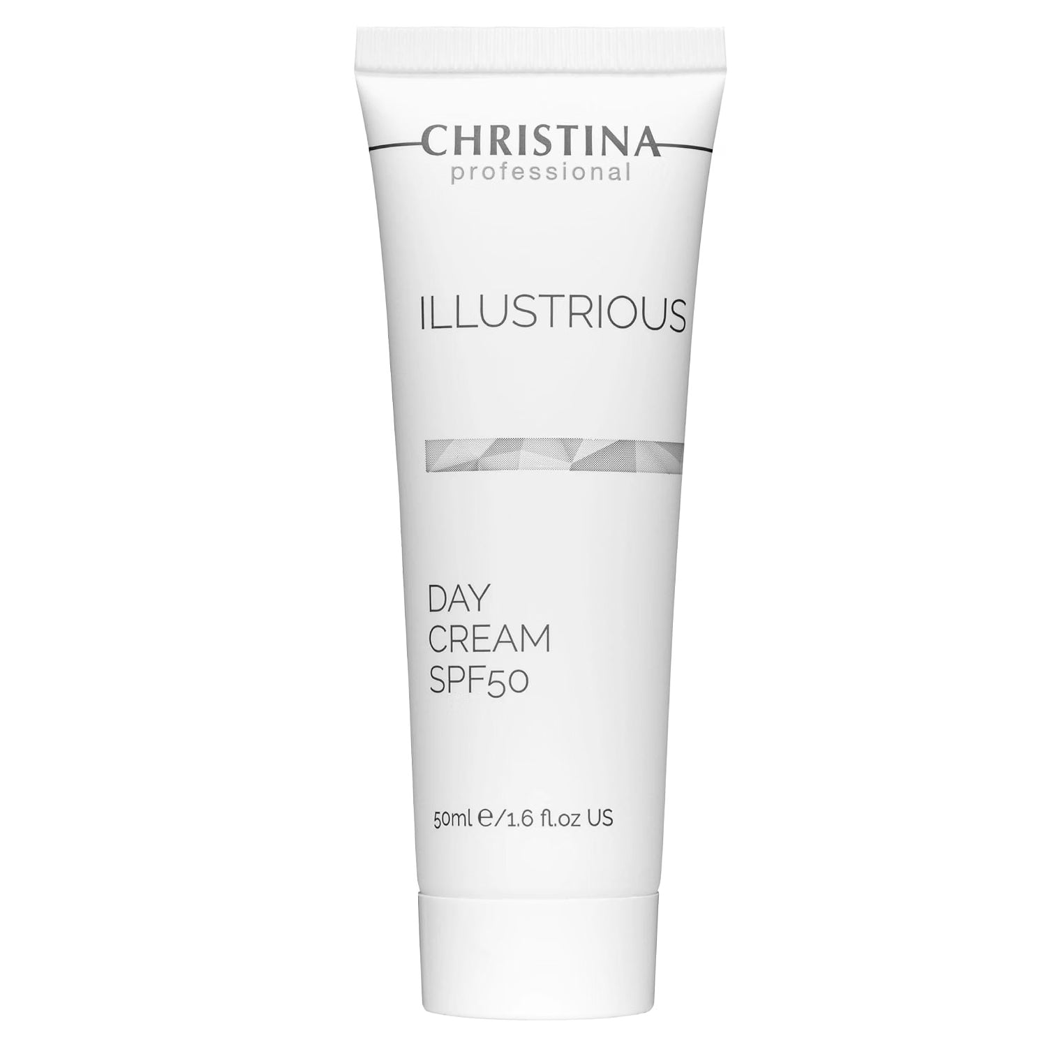 CHRISTINA- Illustrious - Day Moisturizer with SPF 50 – Sunscreen Cream for Face with Advanced Hydration, 1.7 Fl. Oz/ 50ml