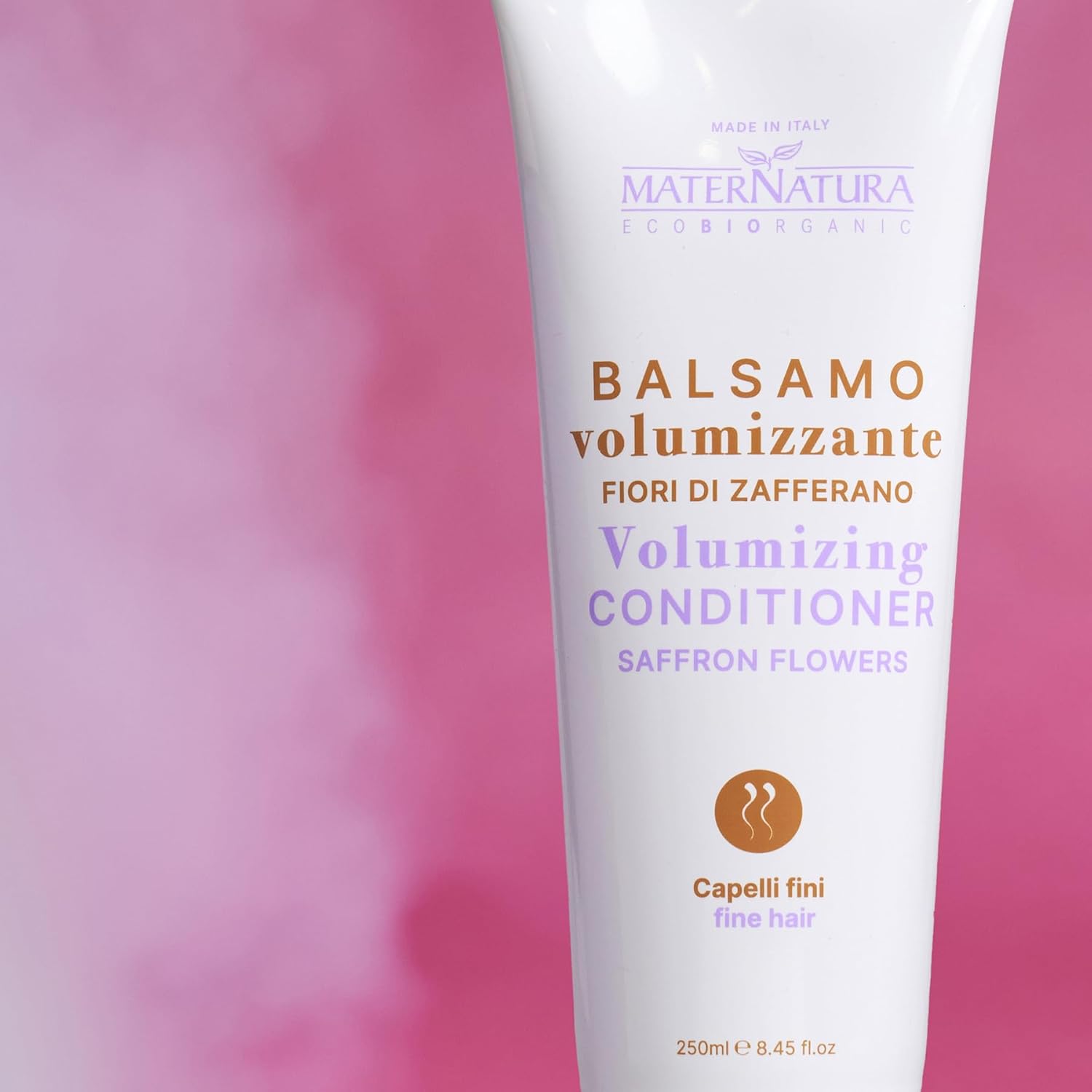 Maternatura Volumizing Conditioner Fine Hair with Saffron Flowers, 8.45 Oz