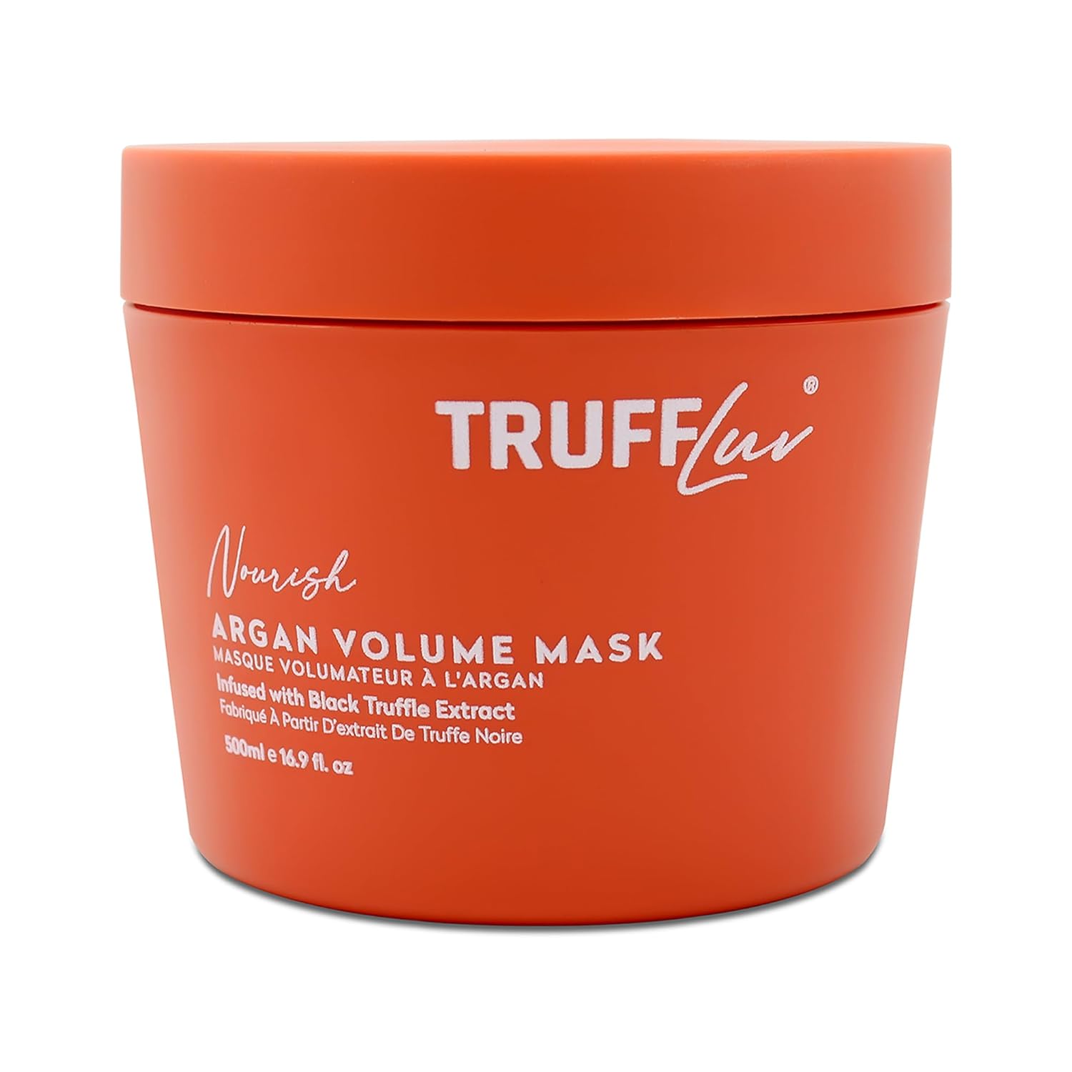 TruffLuv Argan Volume Hair Mask with Black Truffle Extract, 16.9 Oz