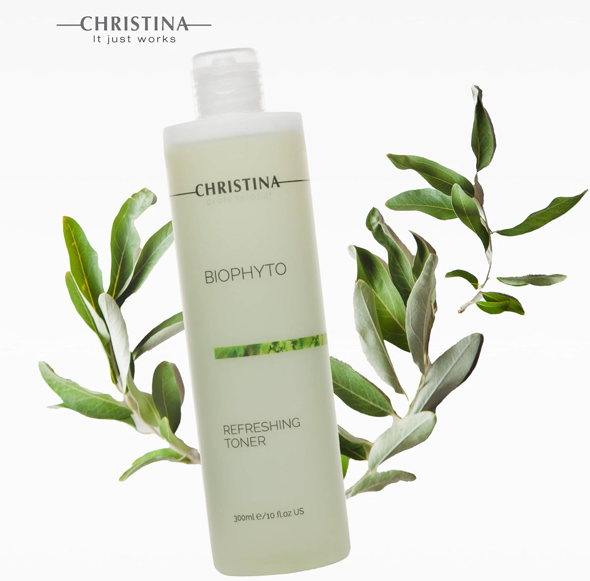 CHRISTINA- Biophyto - Bio-Astringent Complex and Ginger Extract Hydrating Toner - 10.14 Fl.Oz/ 300ml