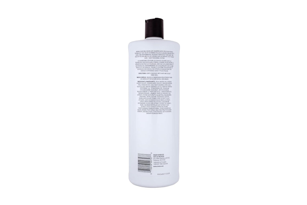 Nioxin Scap + Hair Shampoo No. 4 - 33.8 Oz