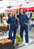 Generic Chef Bae Blue Denim Jumpsuit - Large