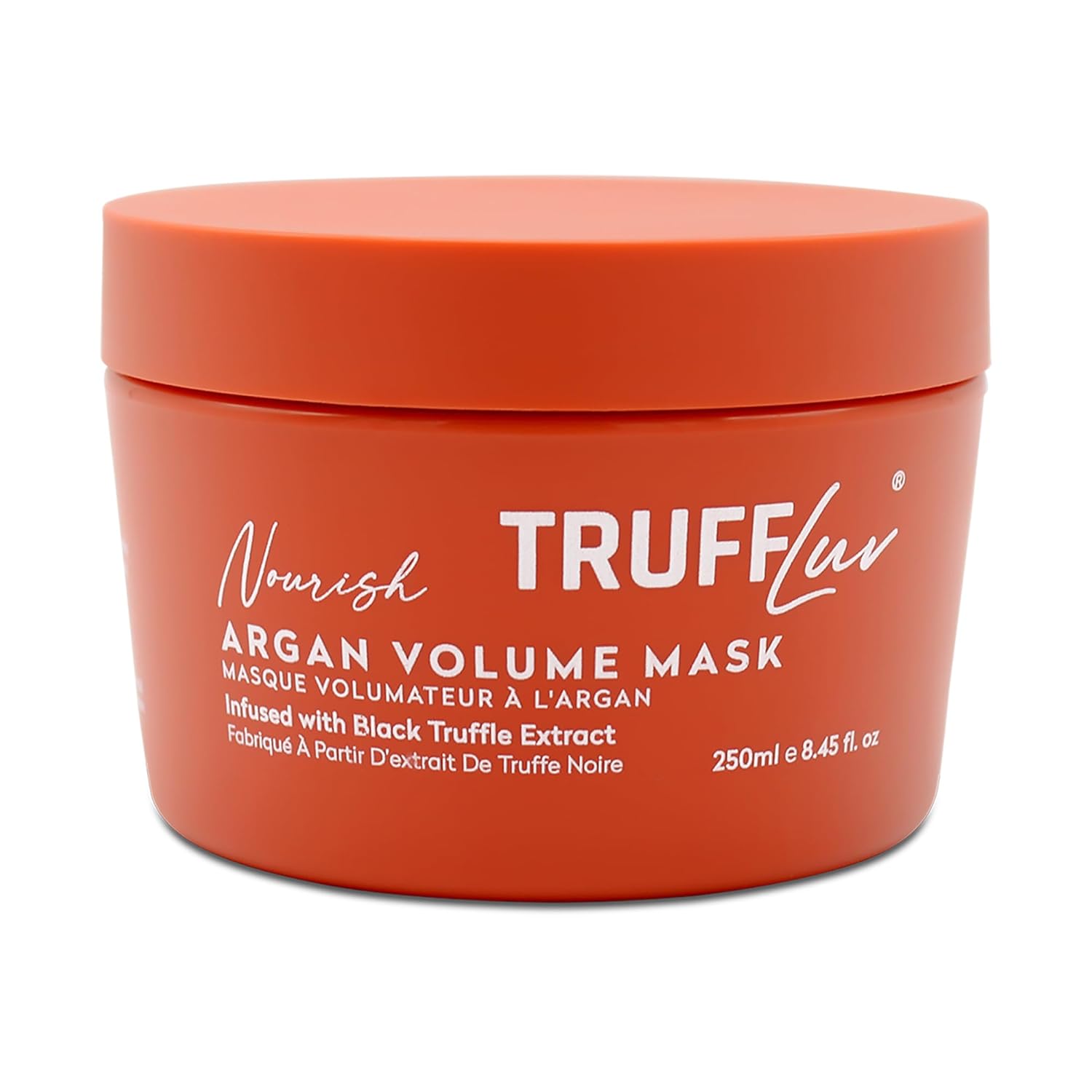 TruffLuv Argan Volume Hair Mask with Black Truffle Extract, 8.45 Oz