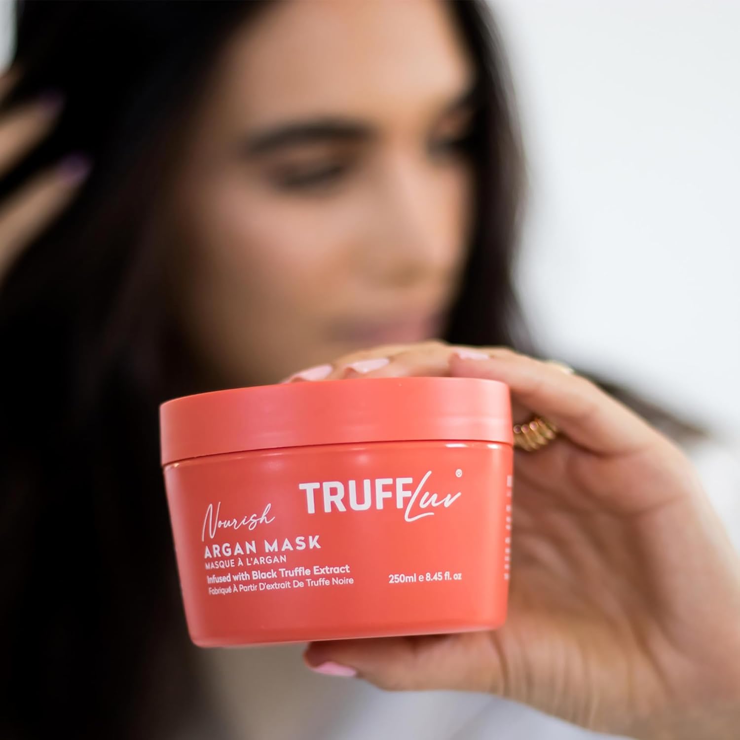 TruffLuv Argan Hair Mask for Black Truffle Extract and Argan Oil, 8.45 Oz