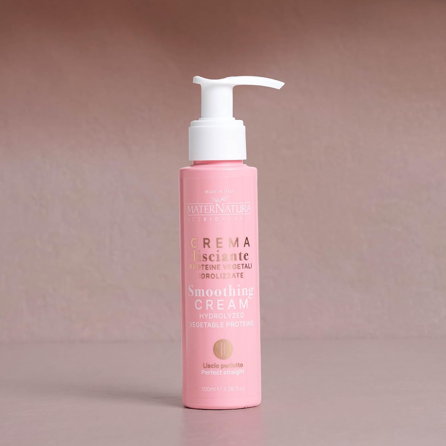 Maternatura Hair Smoothing Cream with Hydrolyzed, Light and Silky Texture, 3.38 Oz