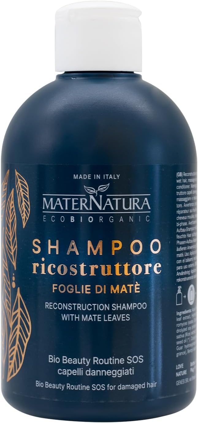 Maternatura Reconstruction Shampoo Mint Leaves, 8.35 Fl. Oz