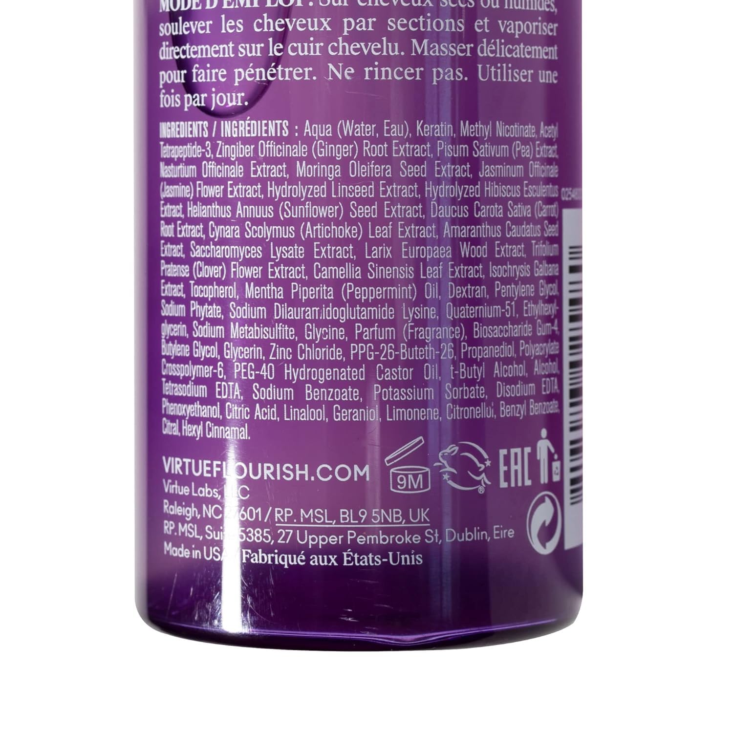 Virtue Lab Flourish Density Booster 4 OZ