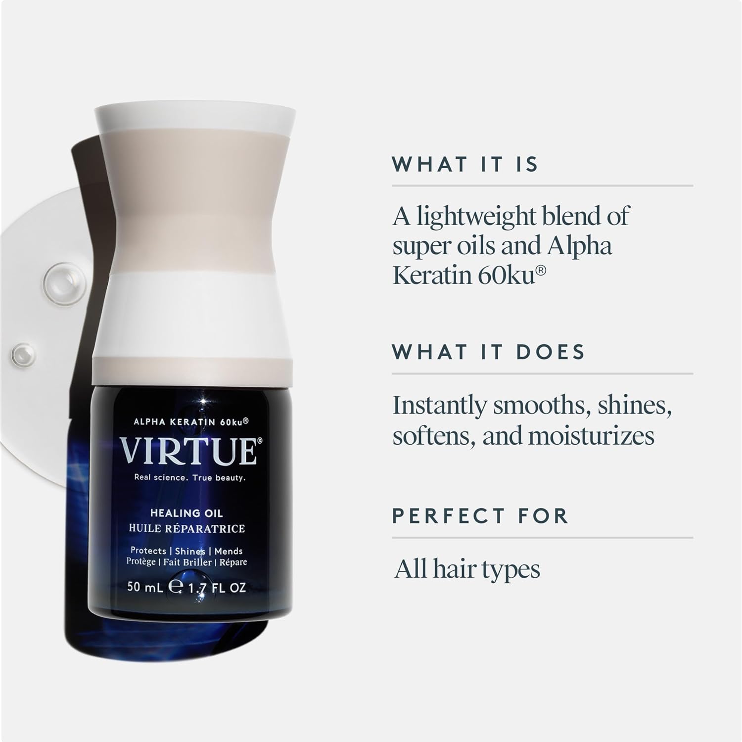 Virtue Lab Healing OIL 1.7 OZ