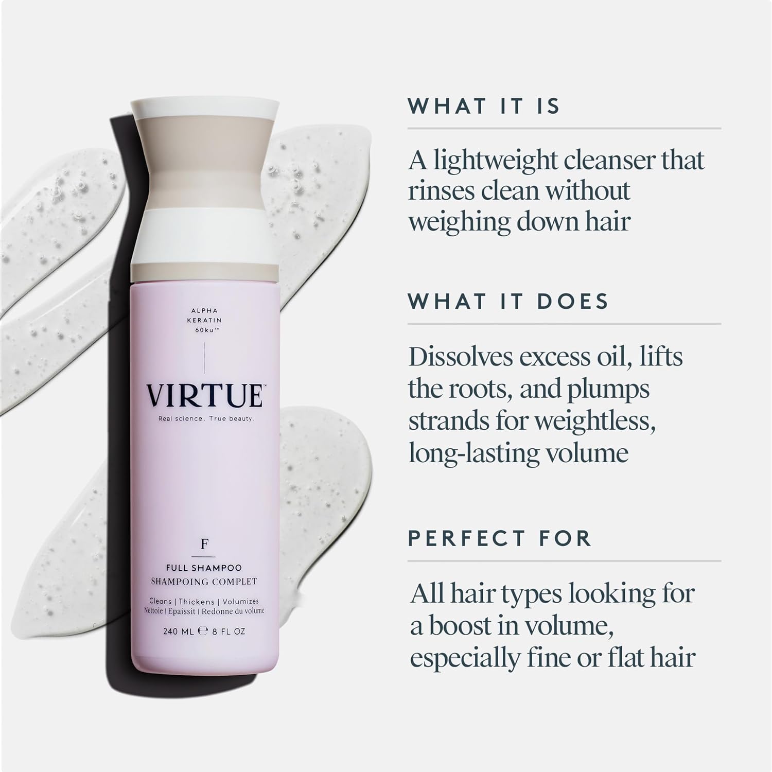 Virtue Lab Full Shampoo 8 OZ