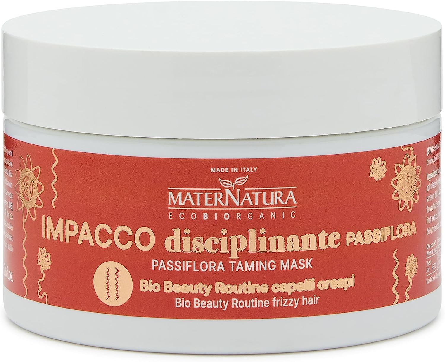 Maternatura Passiflora Frizzy Hair Regulating Wrap 6.76 Oz