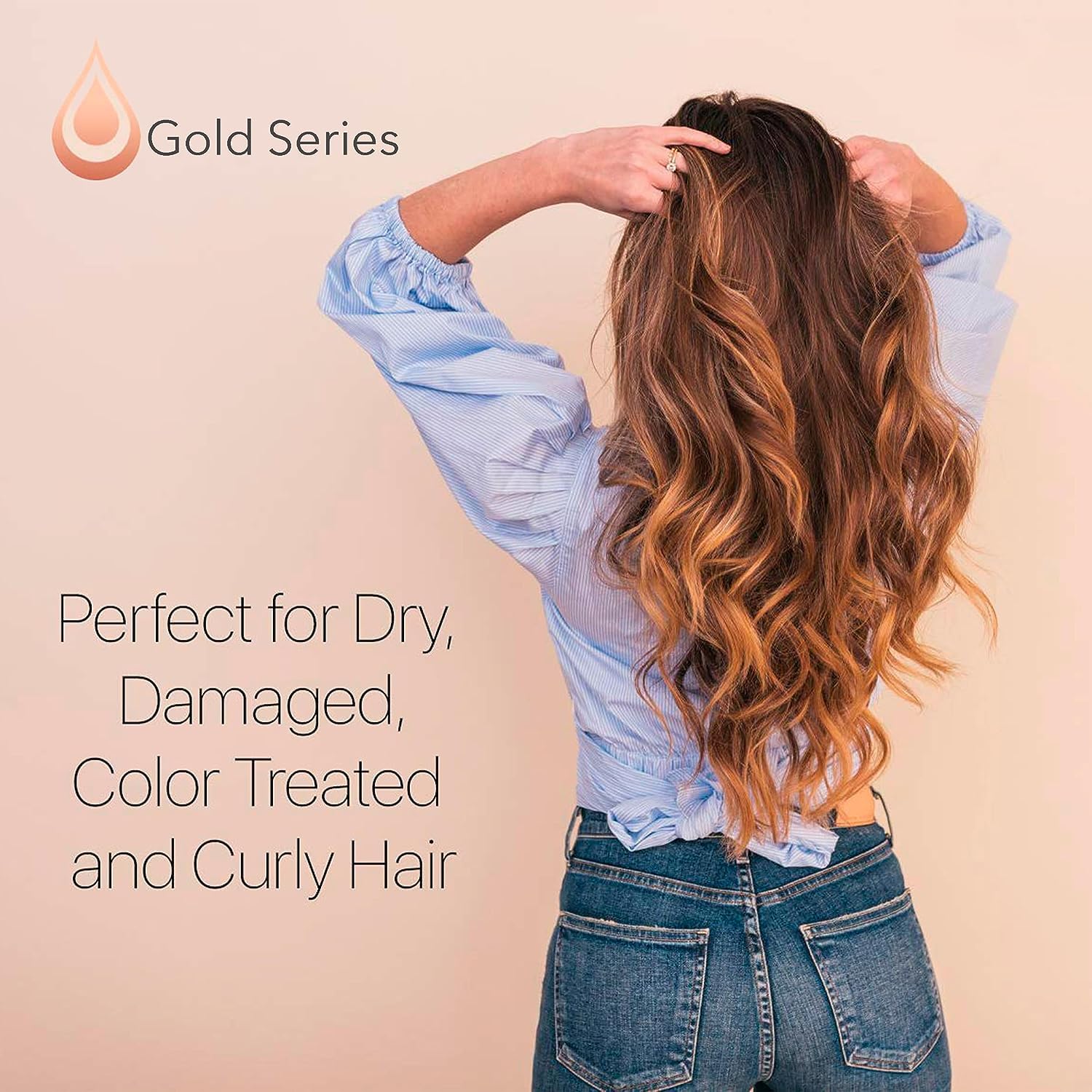Gold Series Deep Conditioning Volumizing Hair Mask, 18.6 Oz