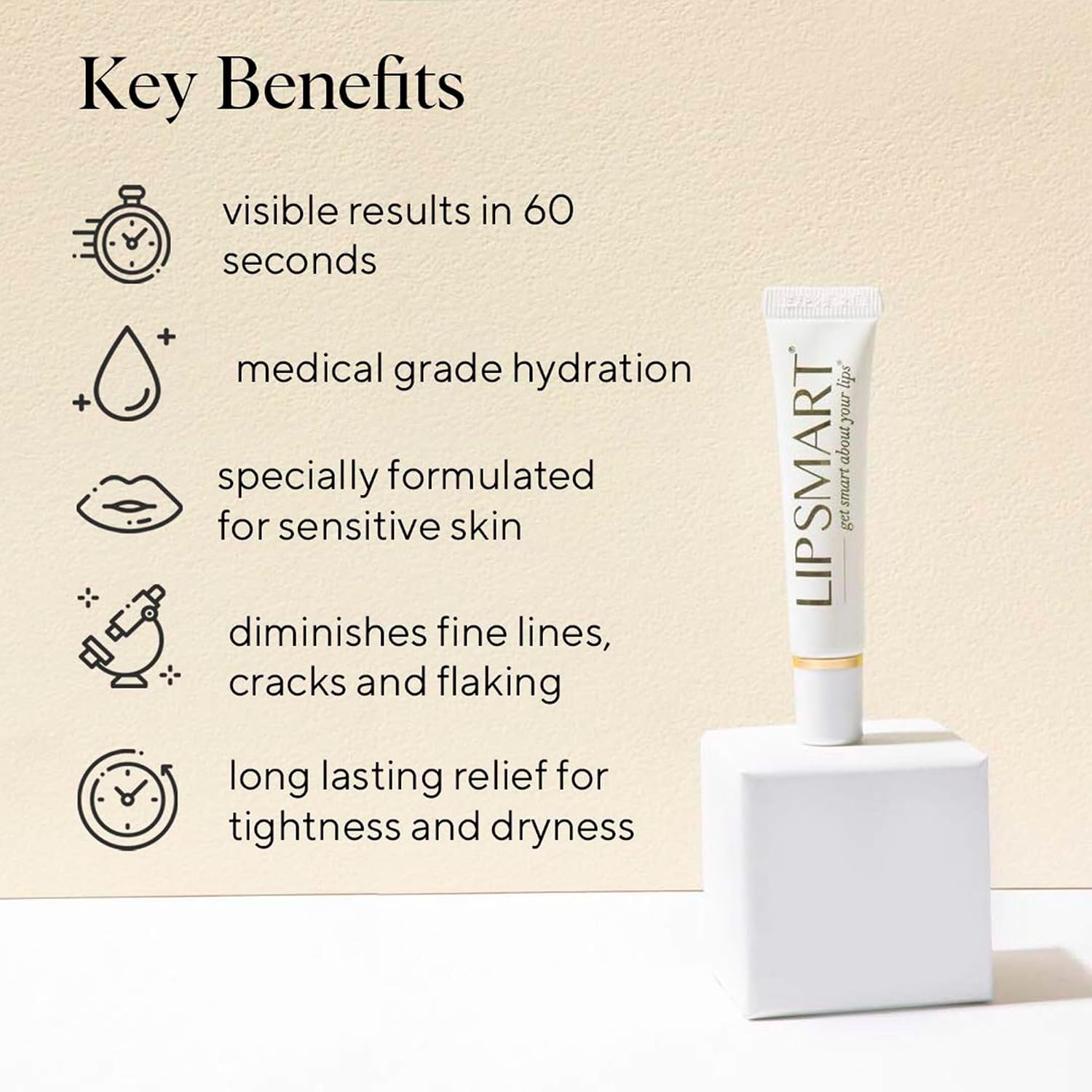 LIPSMART Lip Balm & Hydrating Lip Treatment, 0.33 Fl. Oz.