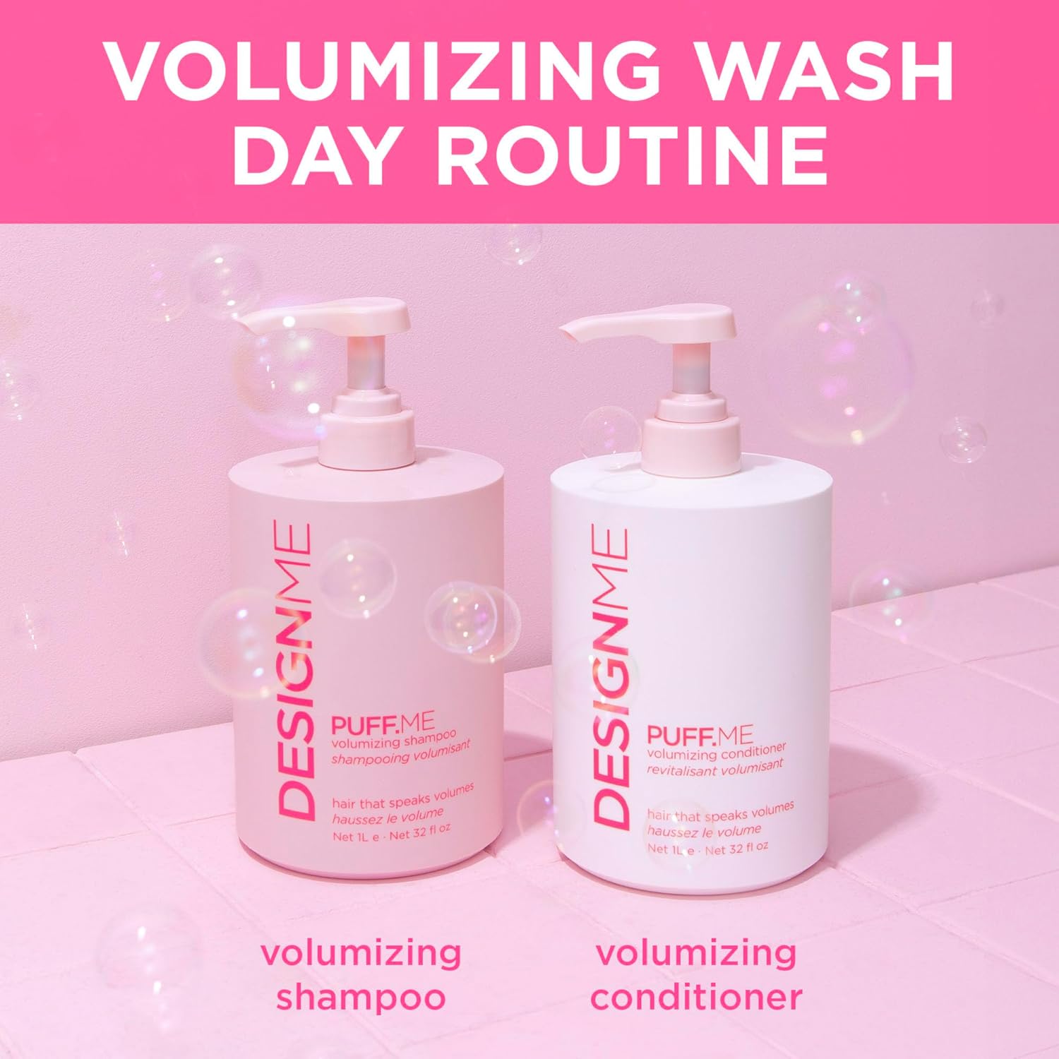 PUFF.ME Volumizing Conditioner by DESIGNME, 32 Fl. Oz