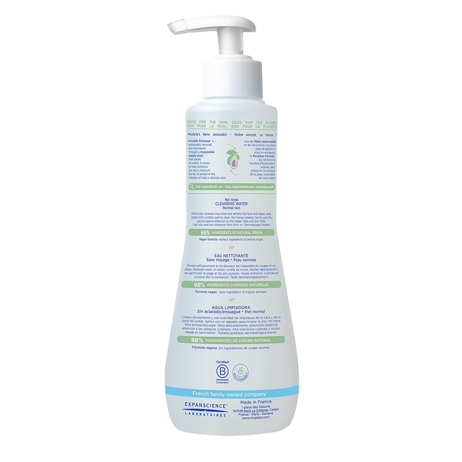 Mustela Gentle Cleansing Gel Lavnt Doux 25.35 Oz