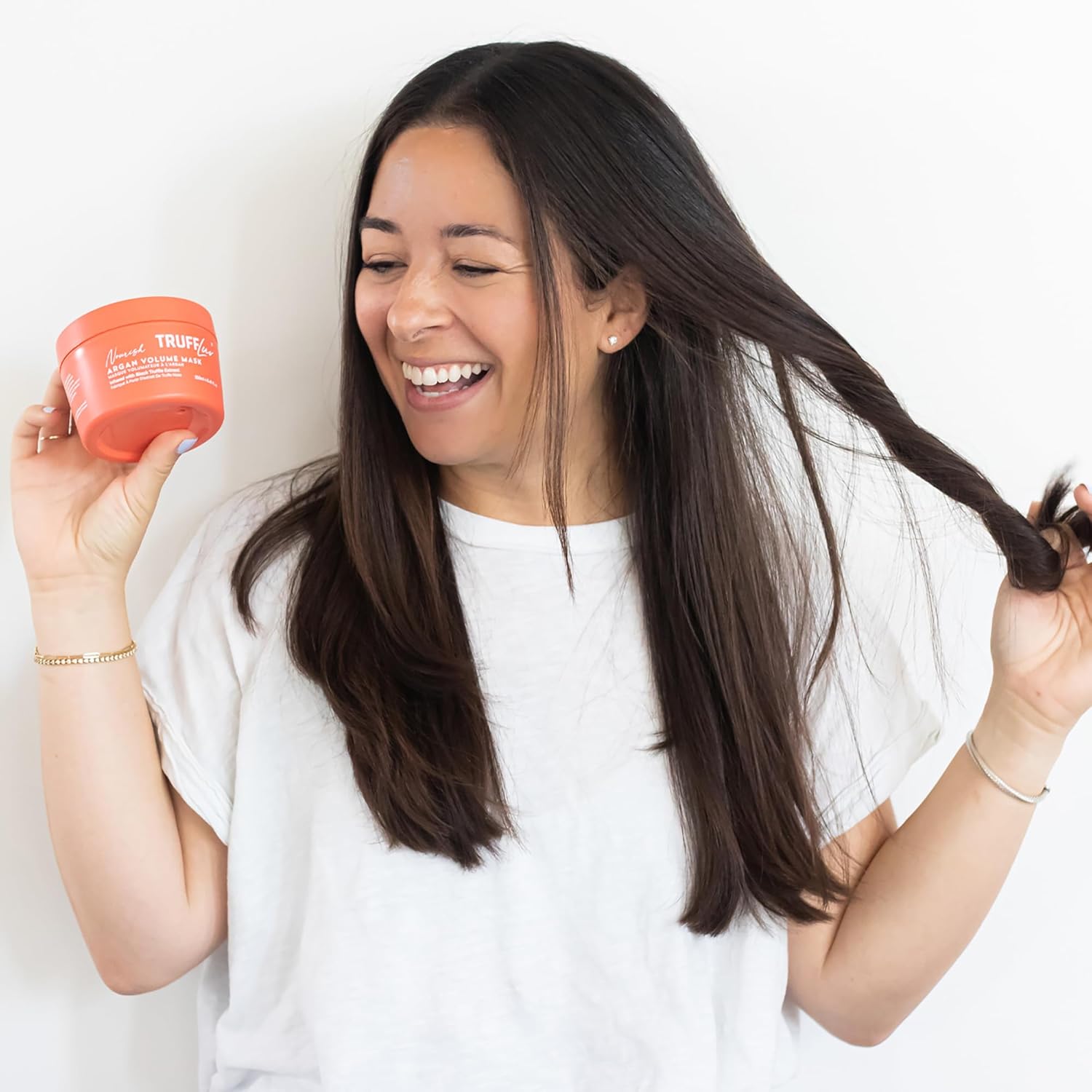 TruffLuv Argan Volume Hair Mask with Black Truffle Extract, 8.45 Oz