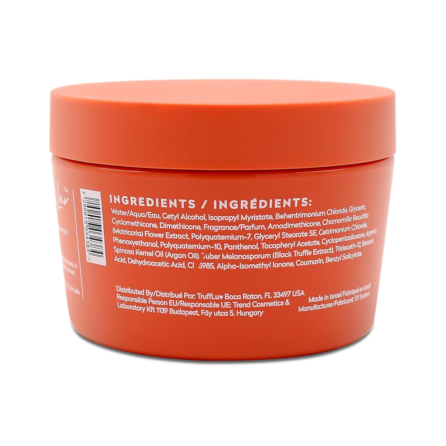 TruffLuv Argan Volume Hair Mask with Black Truffle Extract, 8.45 Oz