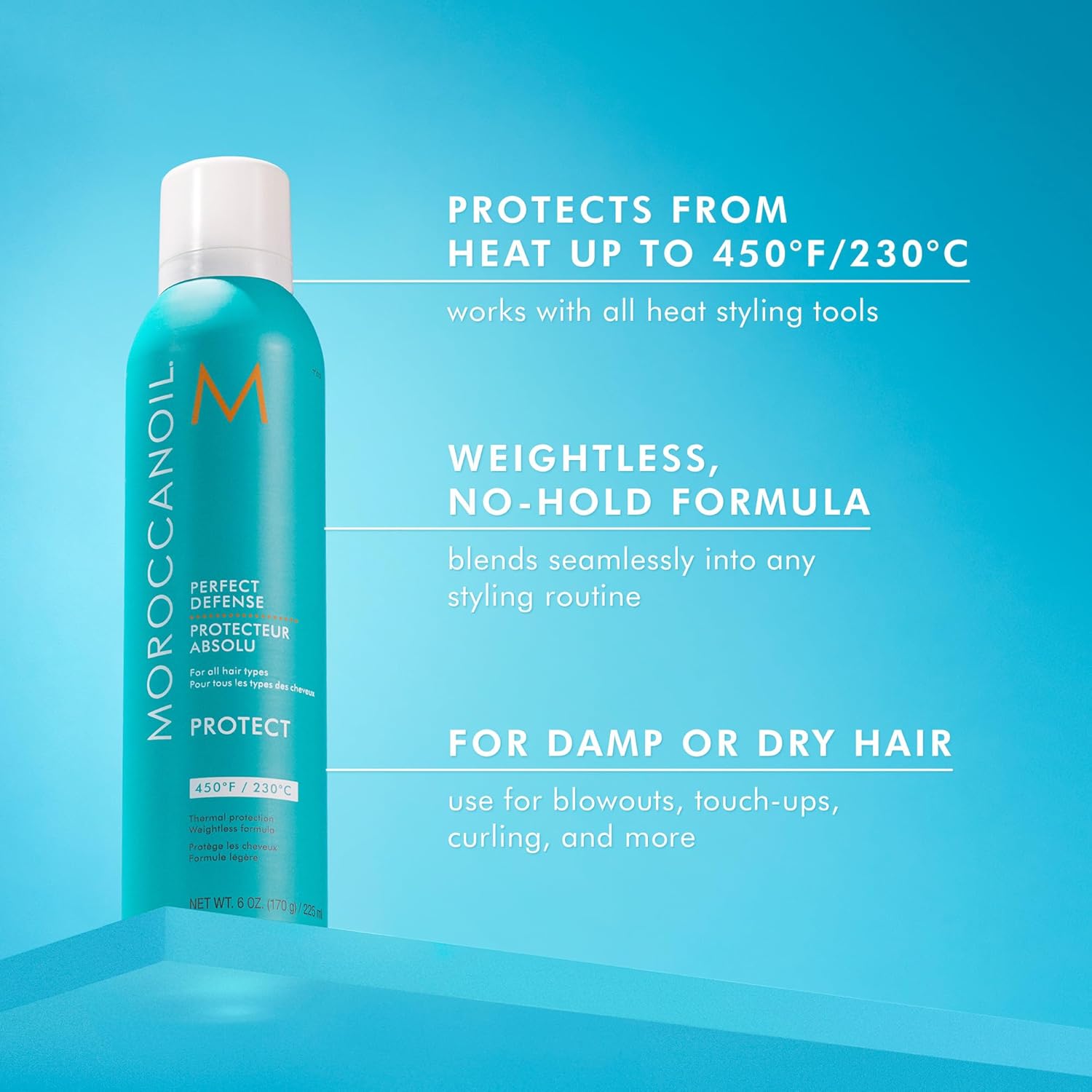 Moroccanoil Perfect Defense Heat Protectant, 6 Fl. Oz.
