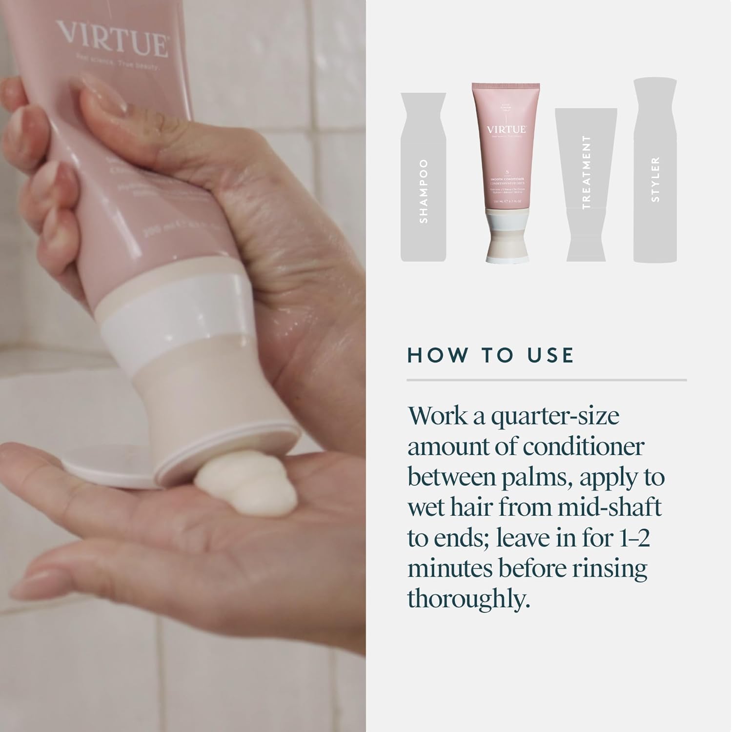 Virtue Lab Smooth Conditioner 6.7 Oz
