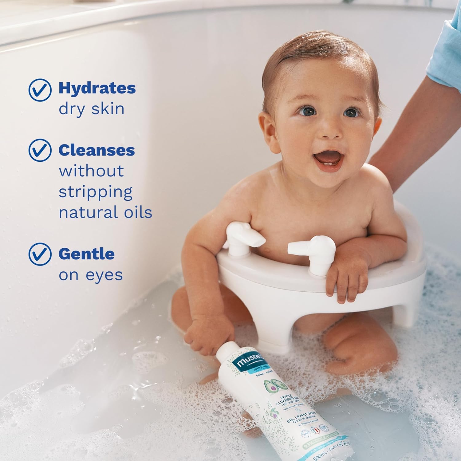 Mustela Gentle Cleansing Gel Lavnt Doux 16.90 Oz