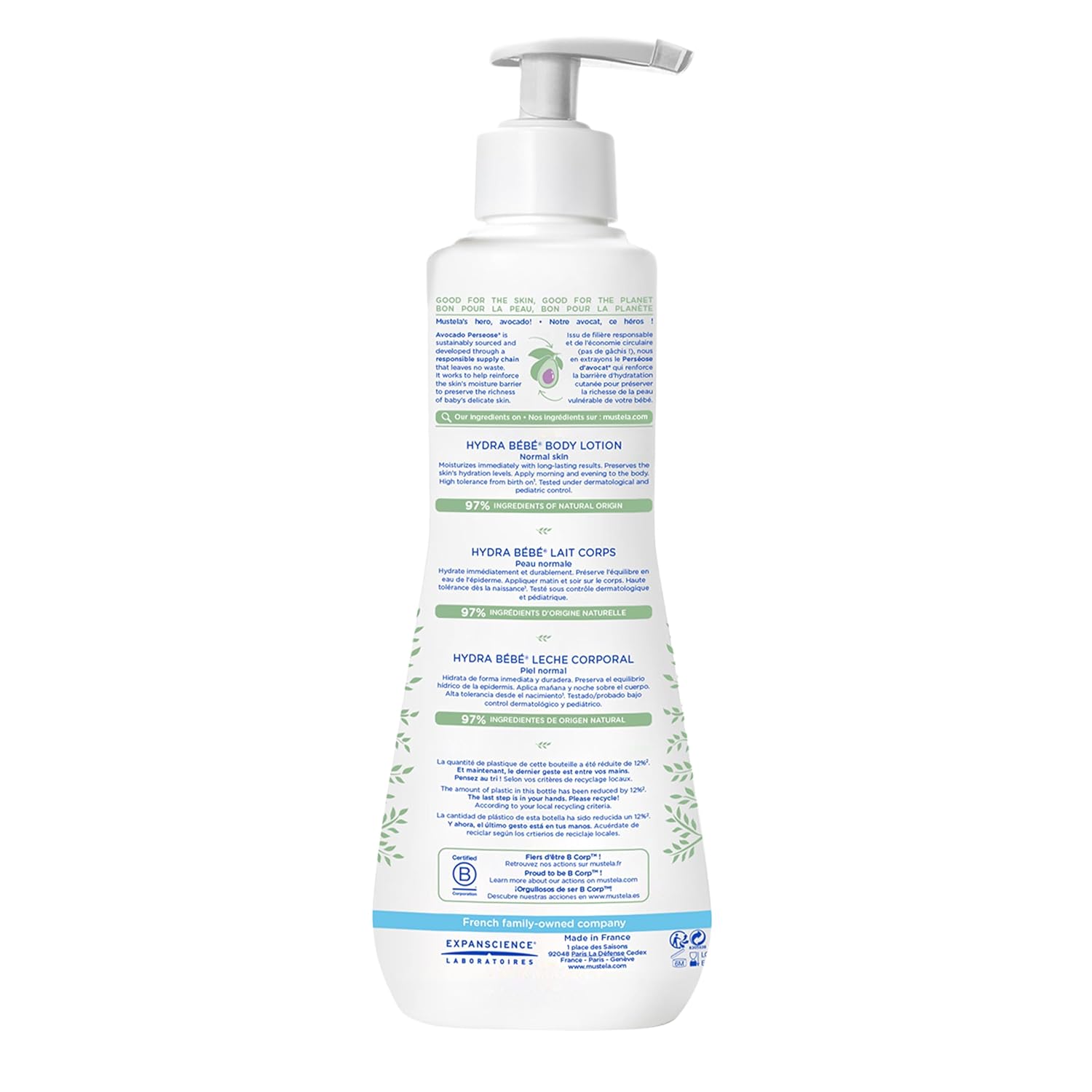 Mustela Body Lotion 25.35 Oz