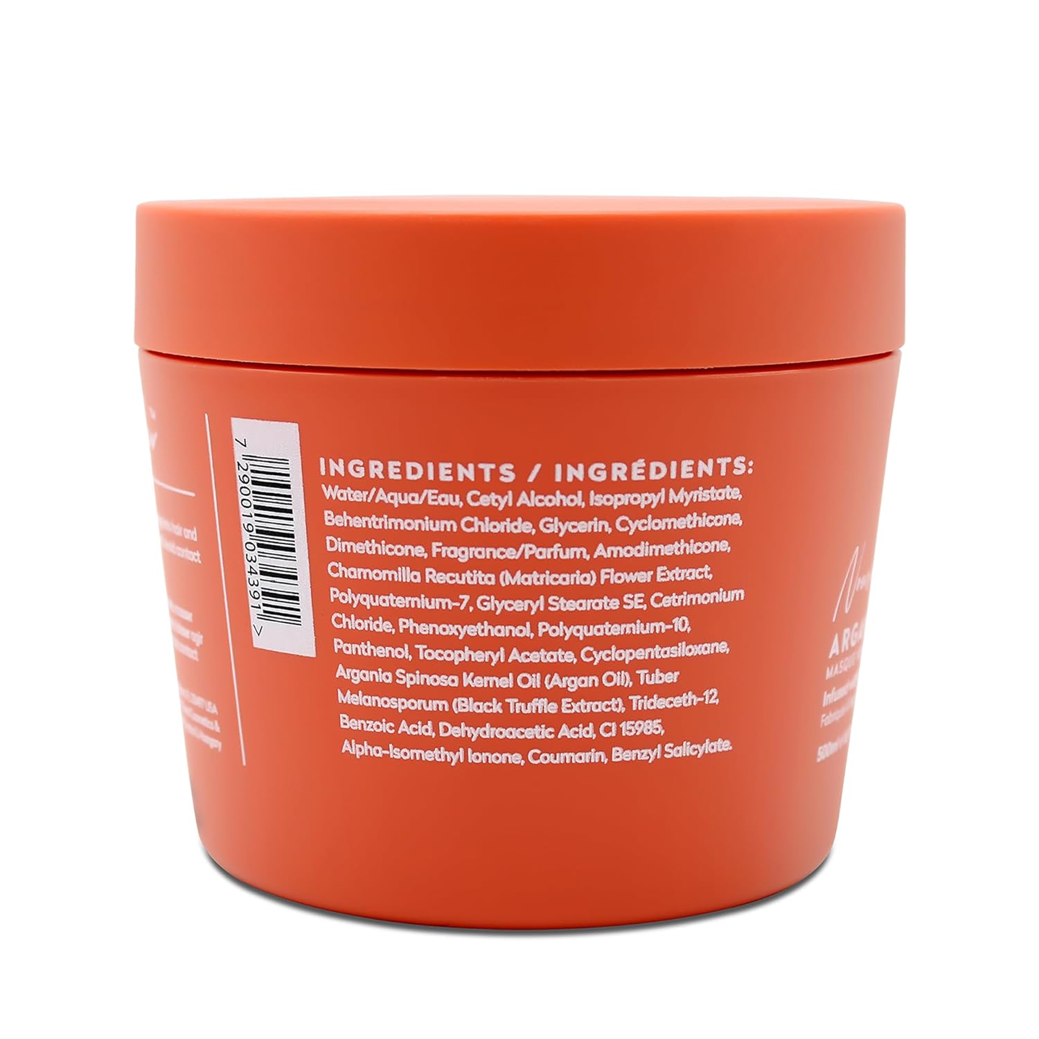 TruffLuv Argan Volume Hair Mask with Black Truffle Extract, 16.9 Oz