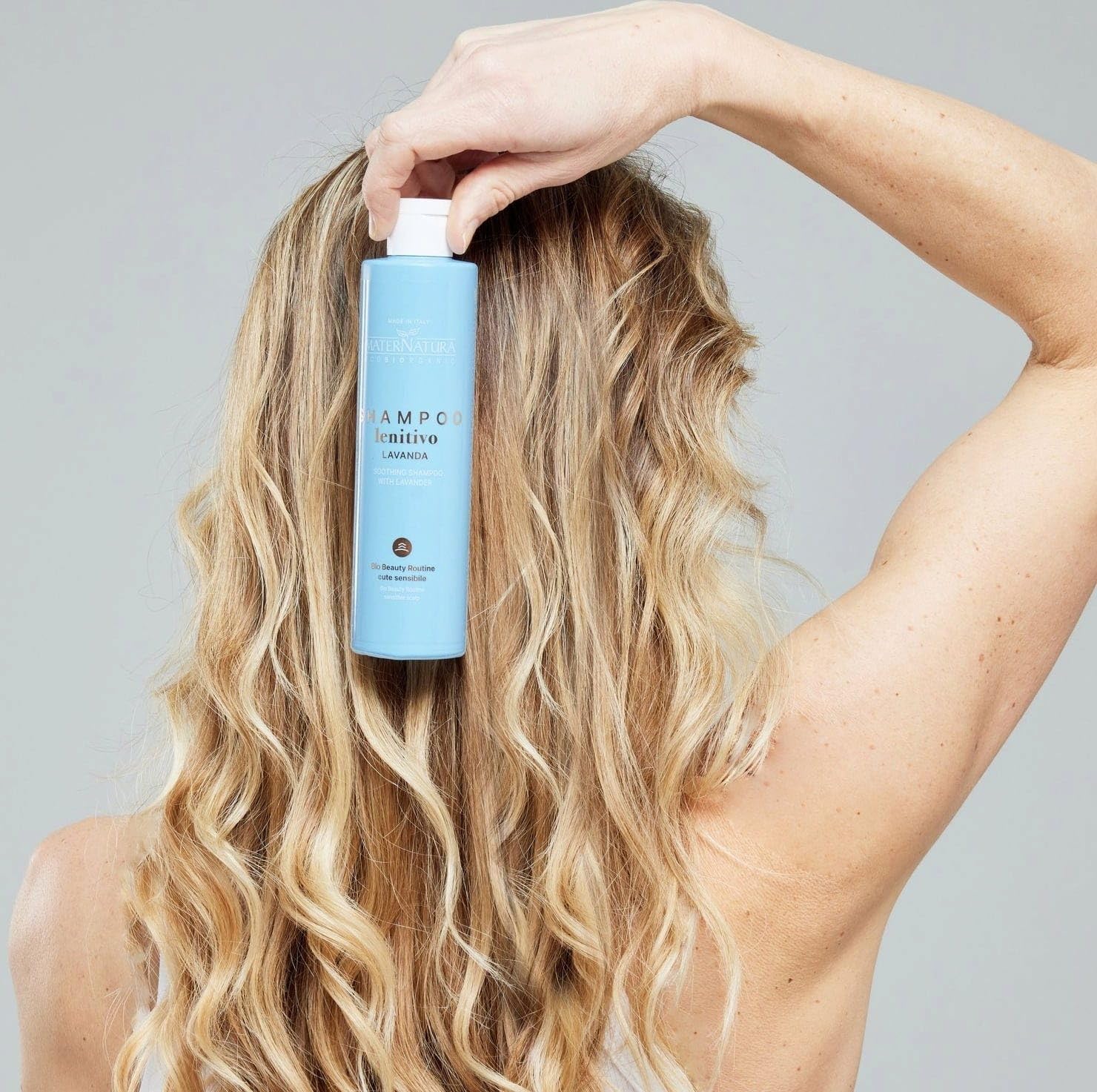 Maternatura Soothing Shampoo for Sensitive Skin with Lavender,Vegan, Cruelty Free, Nickel Tested, Dermatologically Tested, 8.45 Fl.Oz