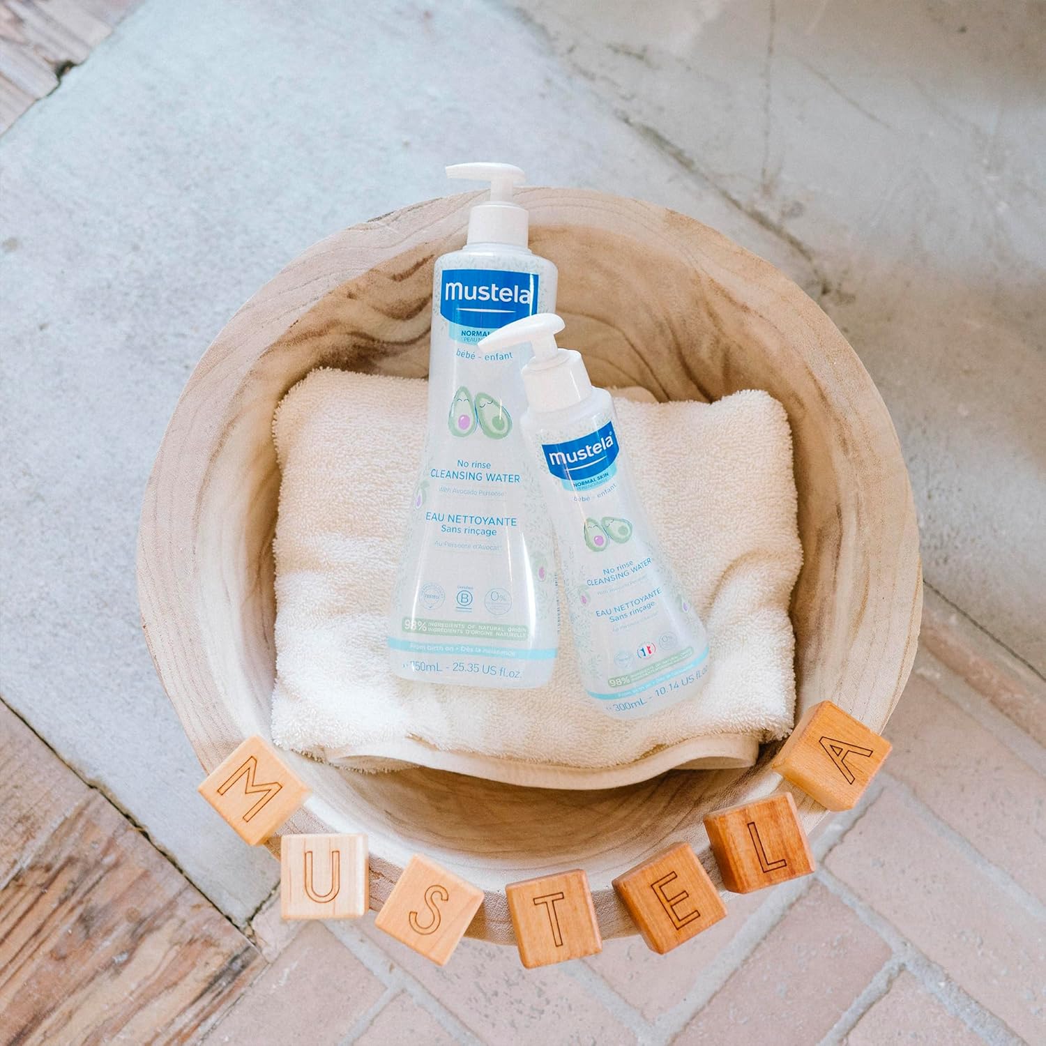 Mustela No Rinse Clenase Water 25.4 oz