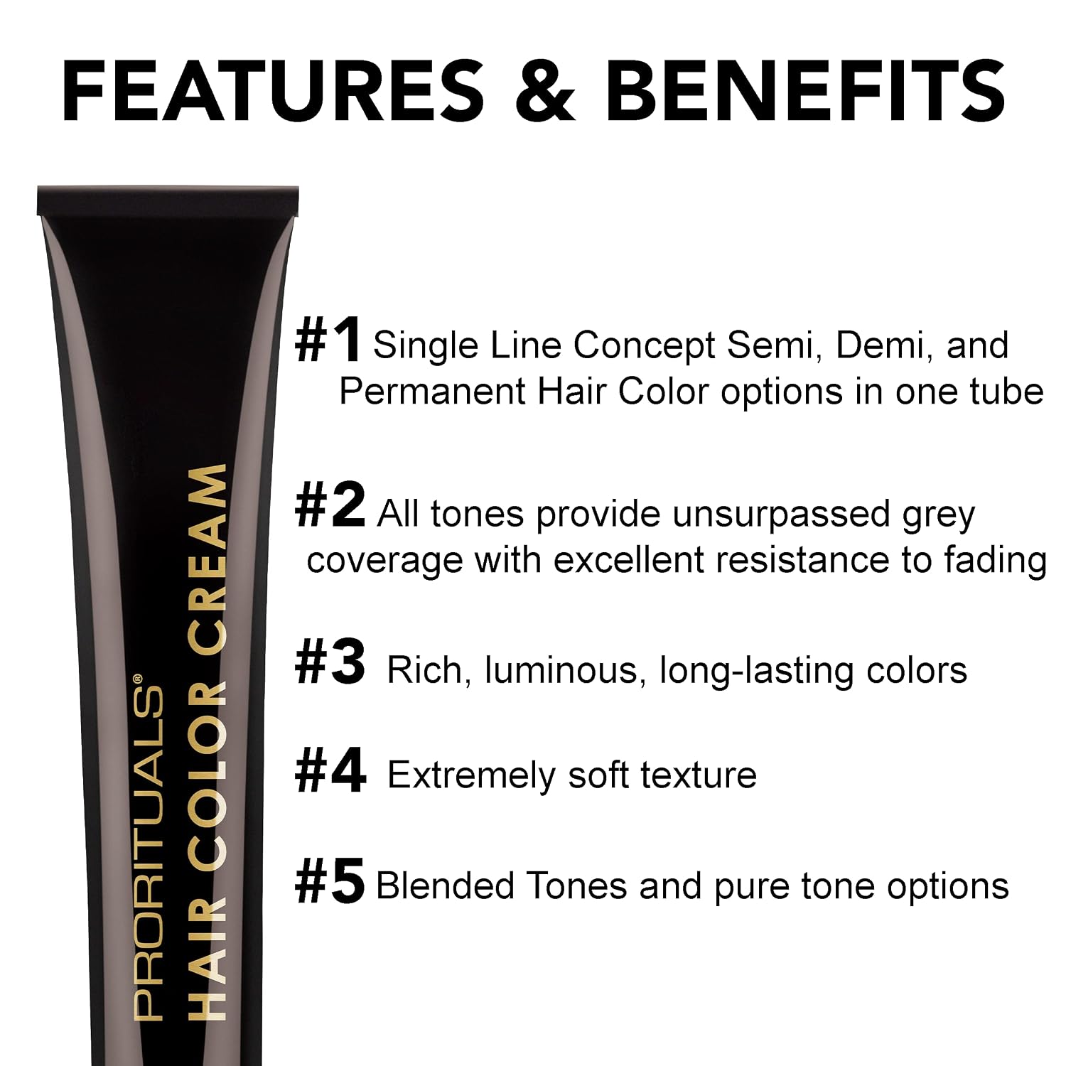 Prorituals Hair Color Cream EXTRALIGHT BLONDE 10 / FUN
