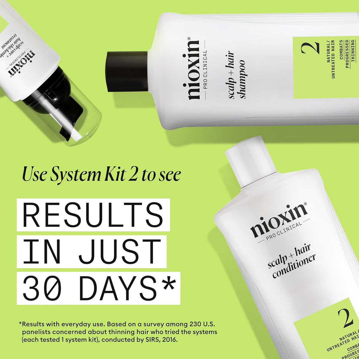 Nioxin Scalp + Hair Shampoo No. 2 - 33.8 Oz