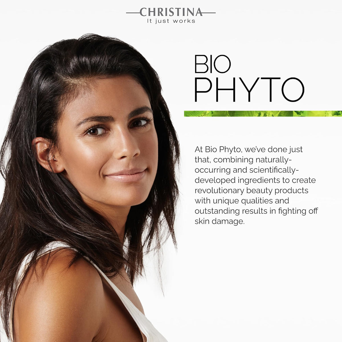 CHRISTINA- Biophyto Mild Facial Cleanser with Green Tea & Cucumber, 250 ml/ 8.45 Fl. Oz