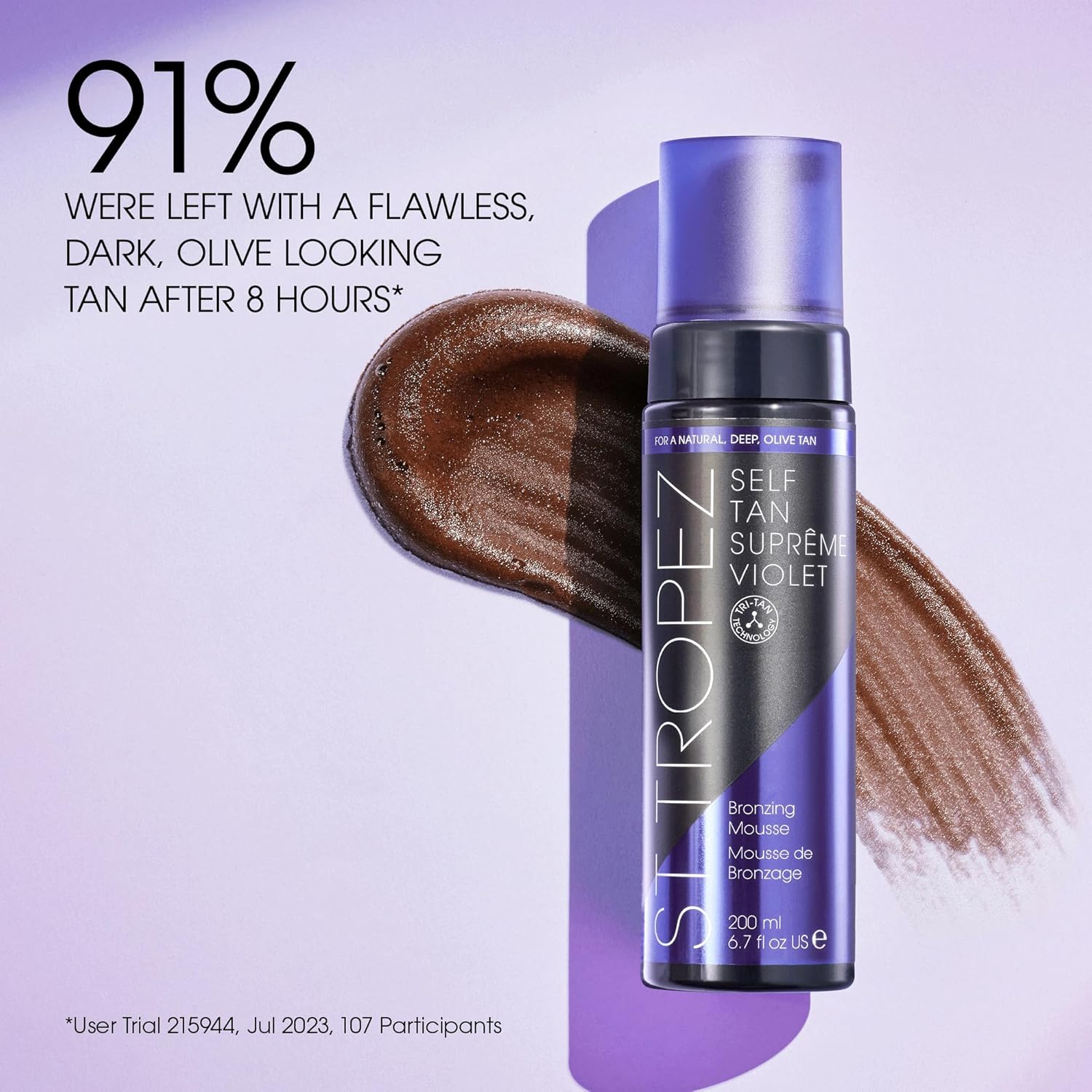 St.Tropez Self Tan Bronzing Mousse for Natural Sunless Tan, 6.7 Fl. Oz