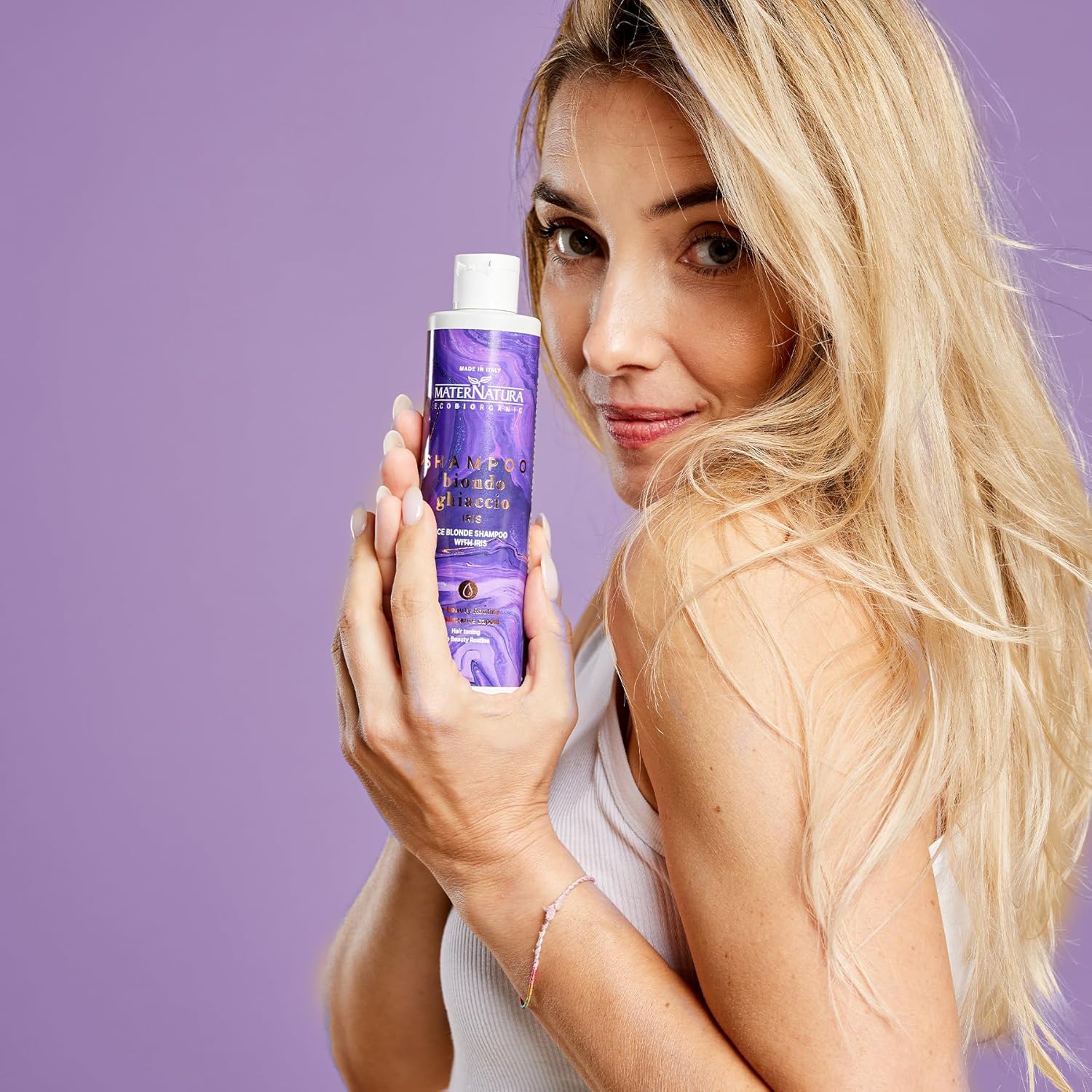 Maternatura Iris Ice Blonde Shampoo. 8.45 Fl.Oz