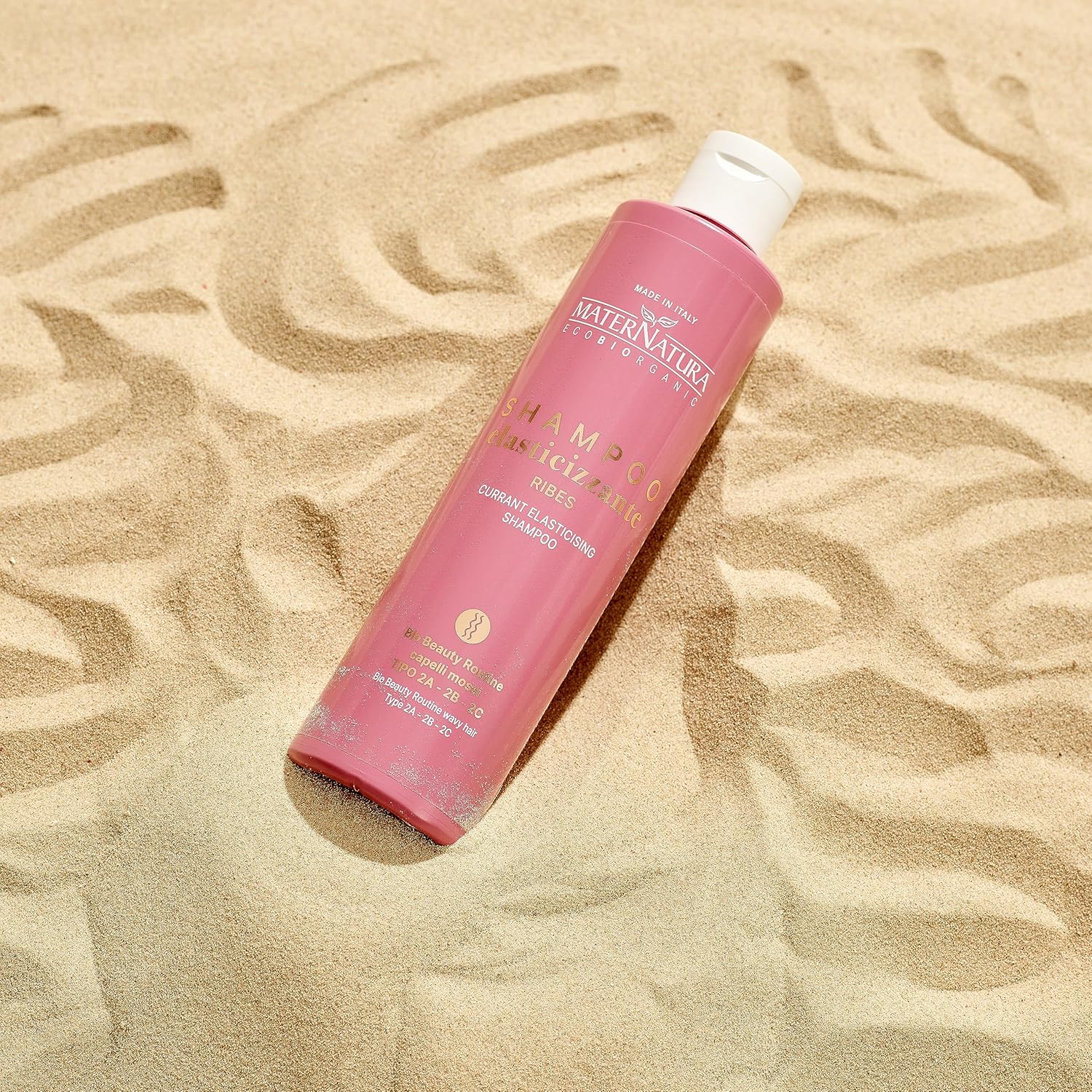 Maternatura, Stretch Shampoo Wavy Hair with Currants, Gives Volume, Hydration and Elasticity, 8.45 Fl. Oz