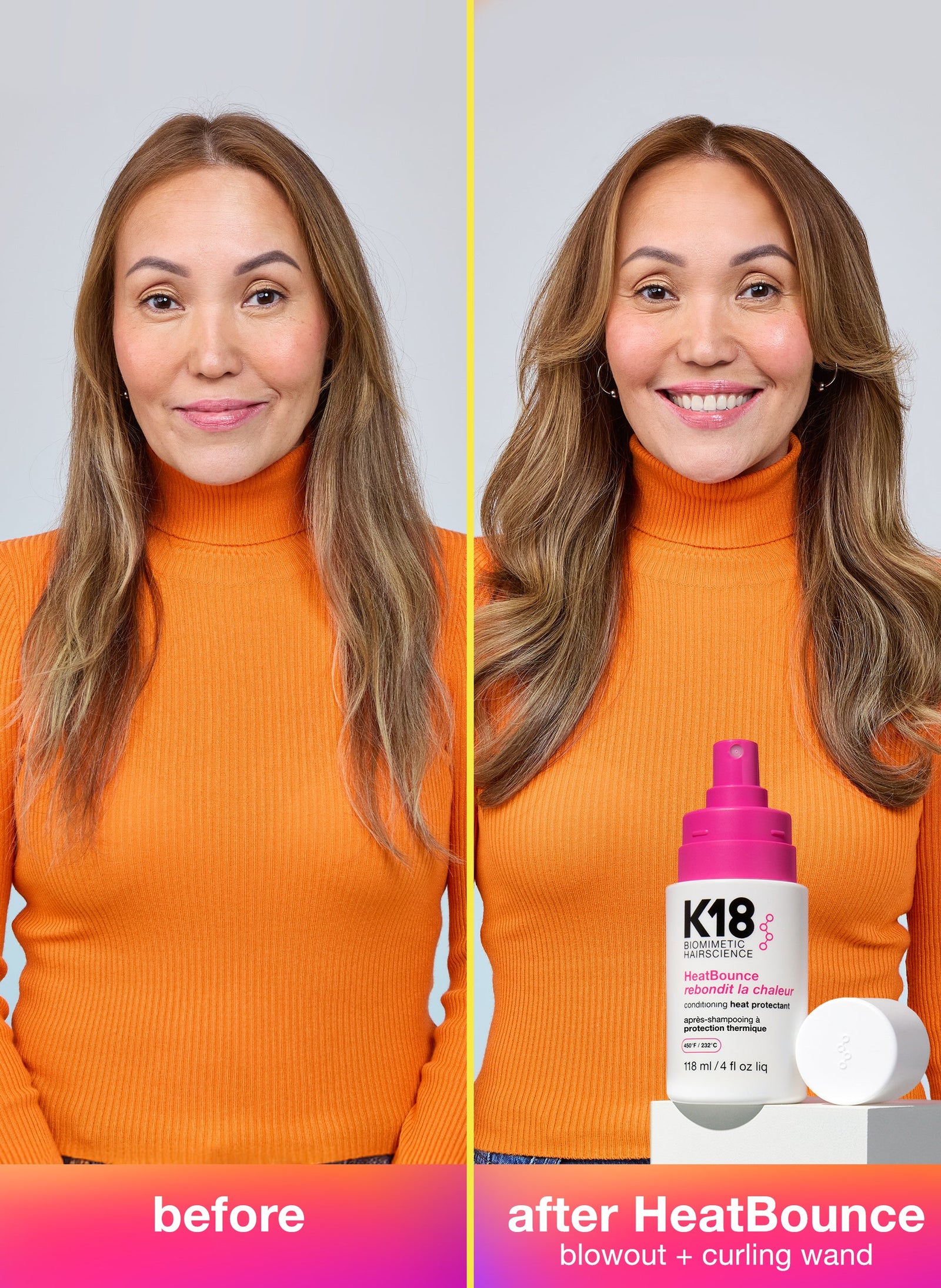 K18 HeatBounce Conditioning Heat Protectant, 4 Fl. Oz