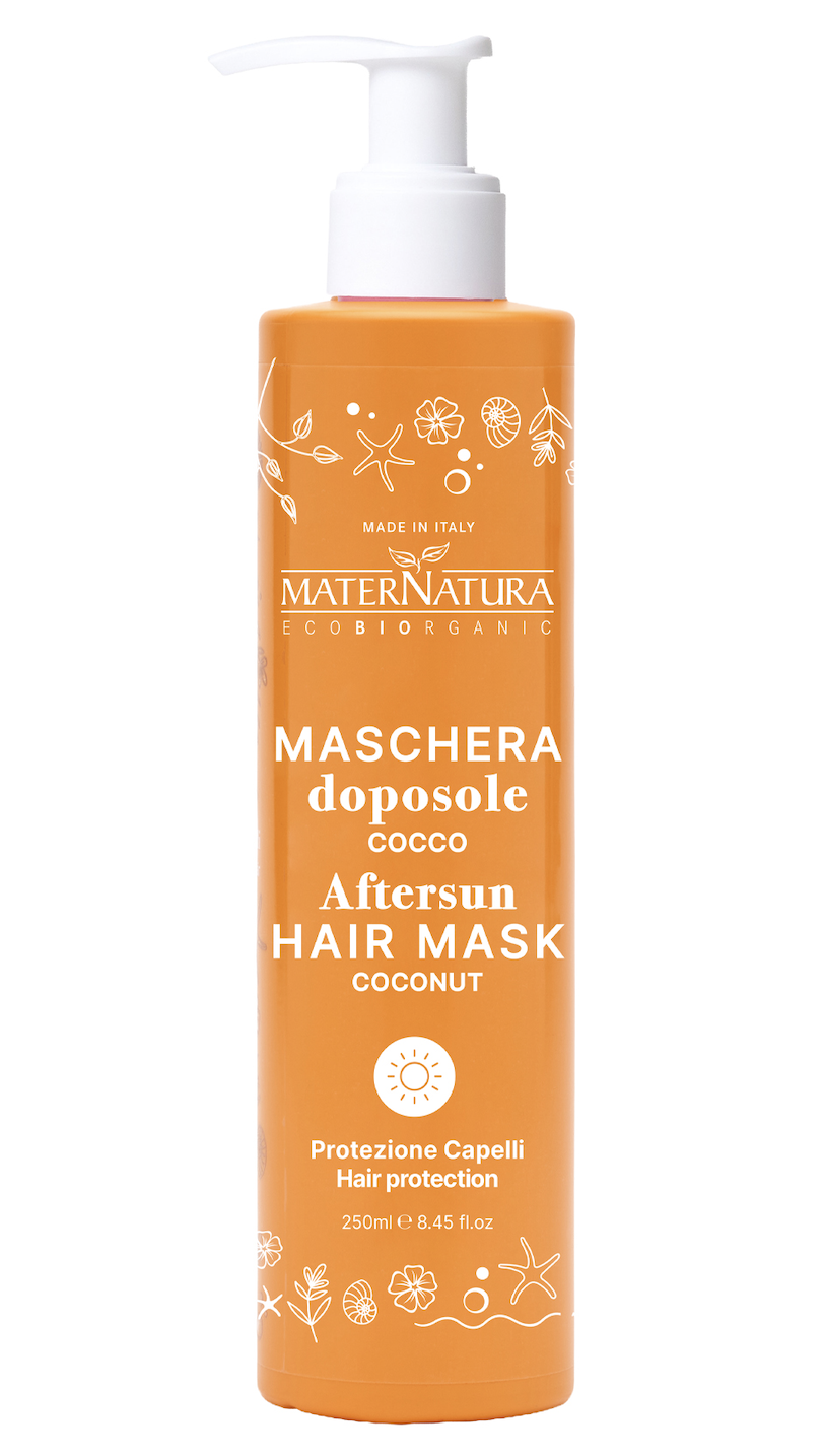 MaterNatura Coconut After-Sun Hair Mask – 8.45 fl oz / 250 ml