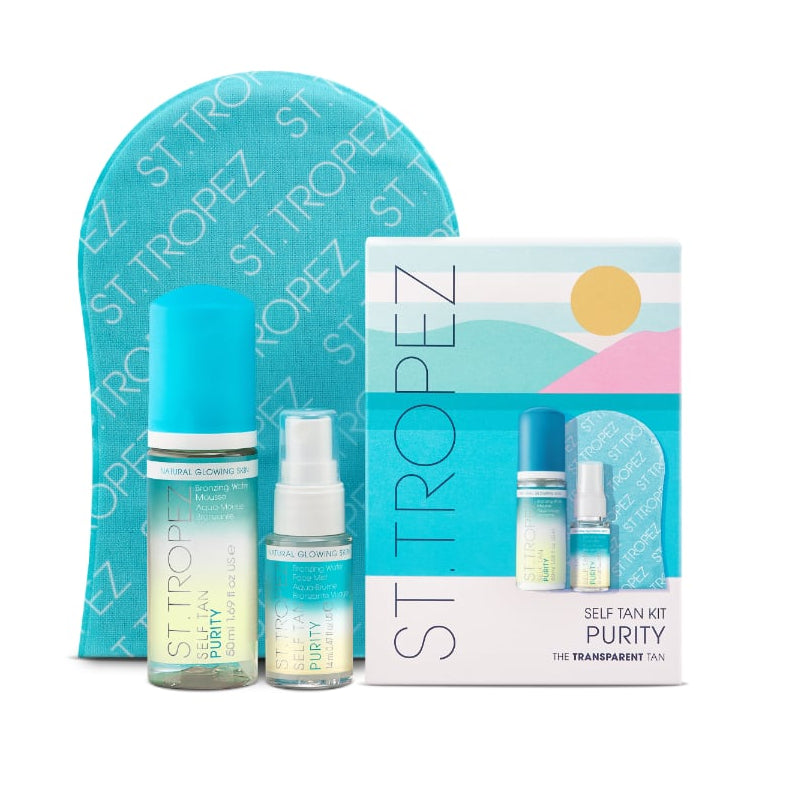St. Tropez Women's Self Tan Purity Mini Kit, Brown, 1.69 Fl Oz